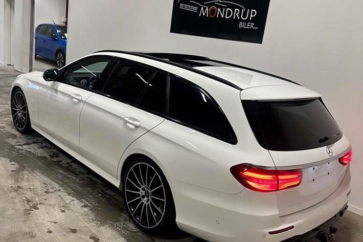 Hvid Mercedes E220 d fra 2017
