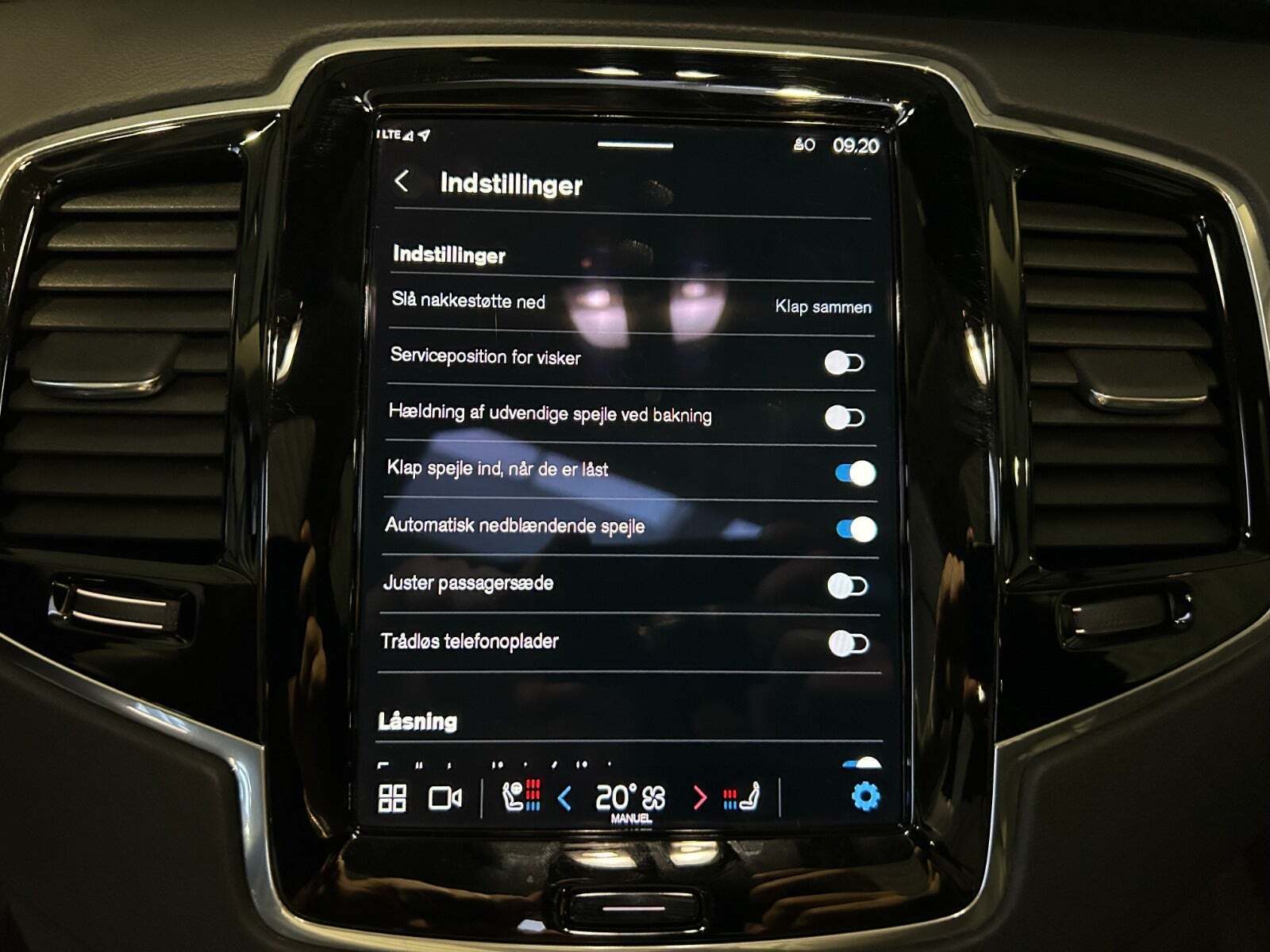 Sort Volvo XC90 fra 2022