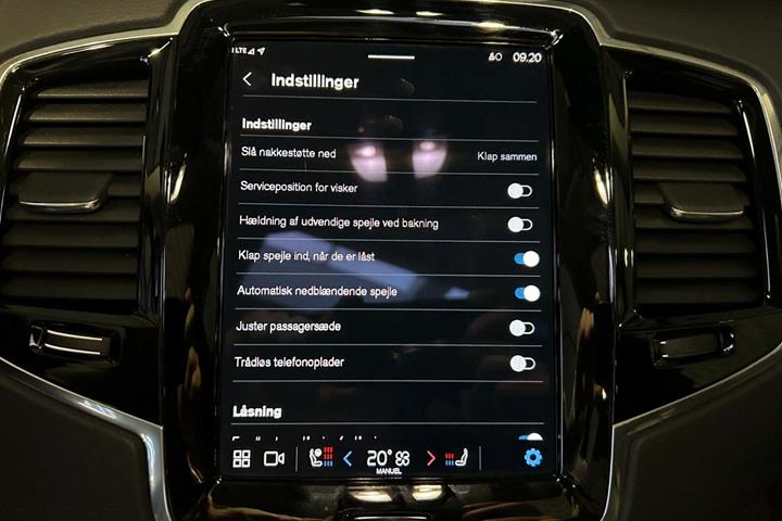 Sort Volvo XC90 fra 2022