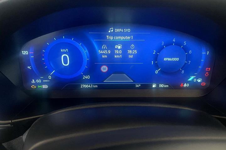 Grå Ford Focus fra 2022
