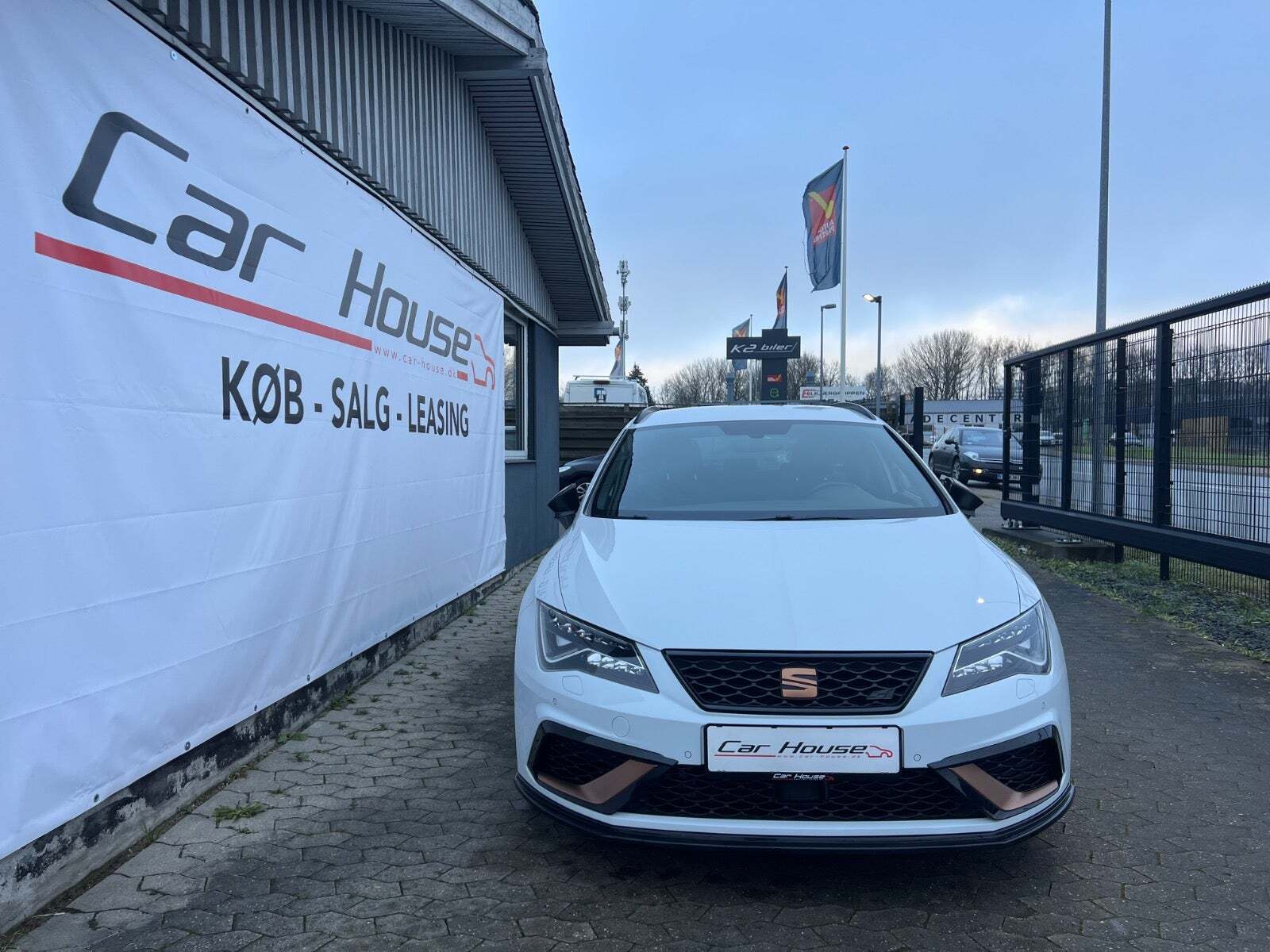 Hvid Seat Leon fra 2020