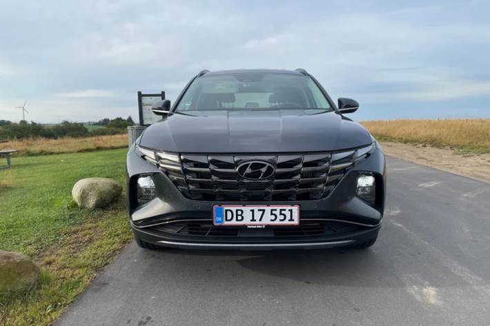 Grå Hyundai Tucson fra 2021
