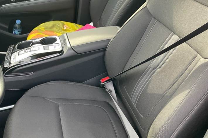 Grå Hyundai Tucson fra 2021