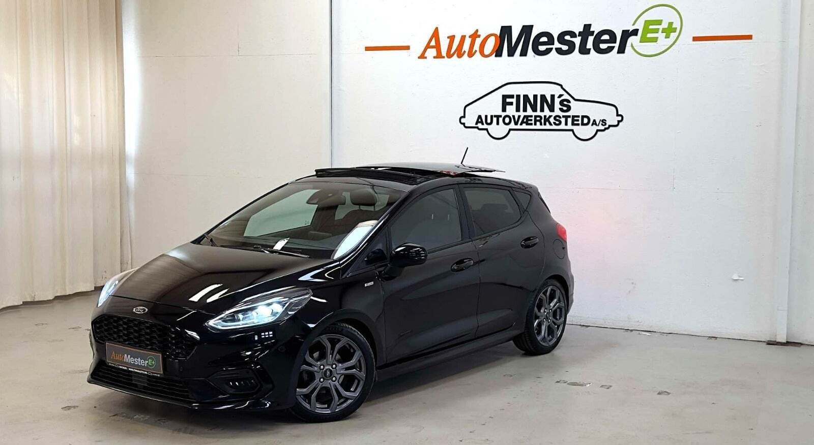 Sort Ford Fiesta fra 2021