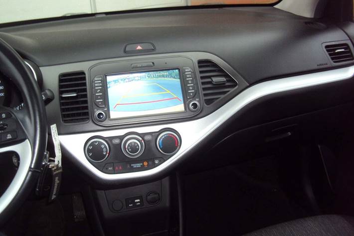 Gul Kia Picanto fra 2017