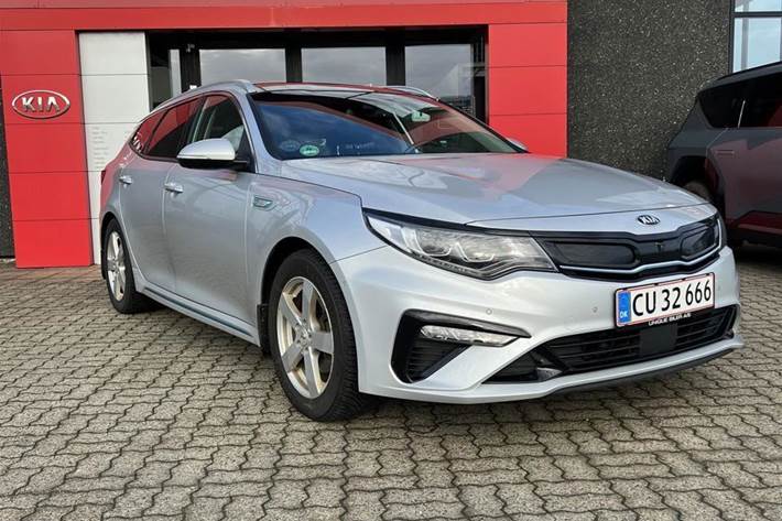 Grå Kia Optima fra 2020