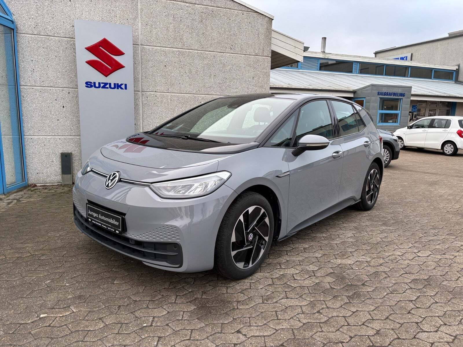 Grå VW ID.3 fra 2021