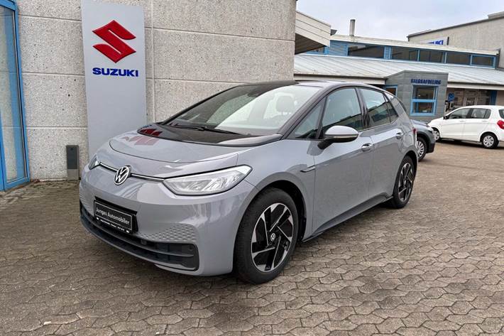 Grå VW ID.3 fra 2021
