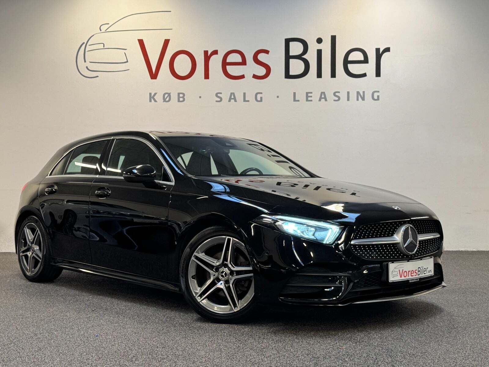 Sort Mercedes A180 d fra 2018