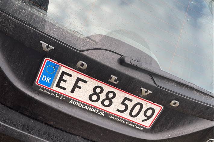 Sort Volvo V60 fra 2017