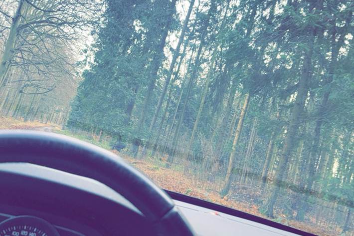 Sort Volvo V60 fra 2017