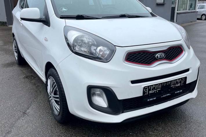 Hvid Kia Picanto fra 2014