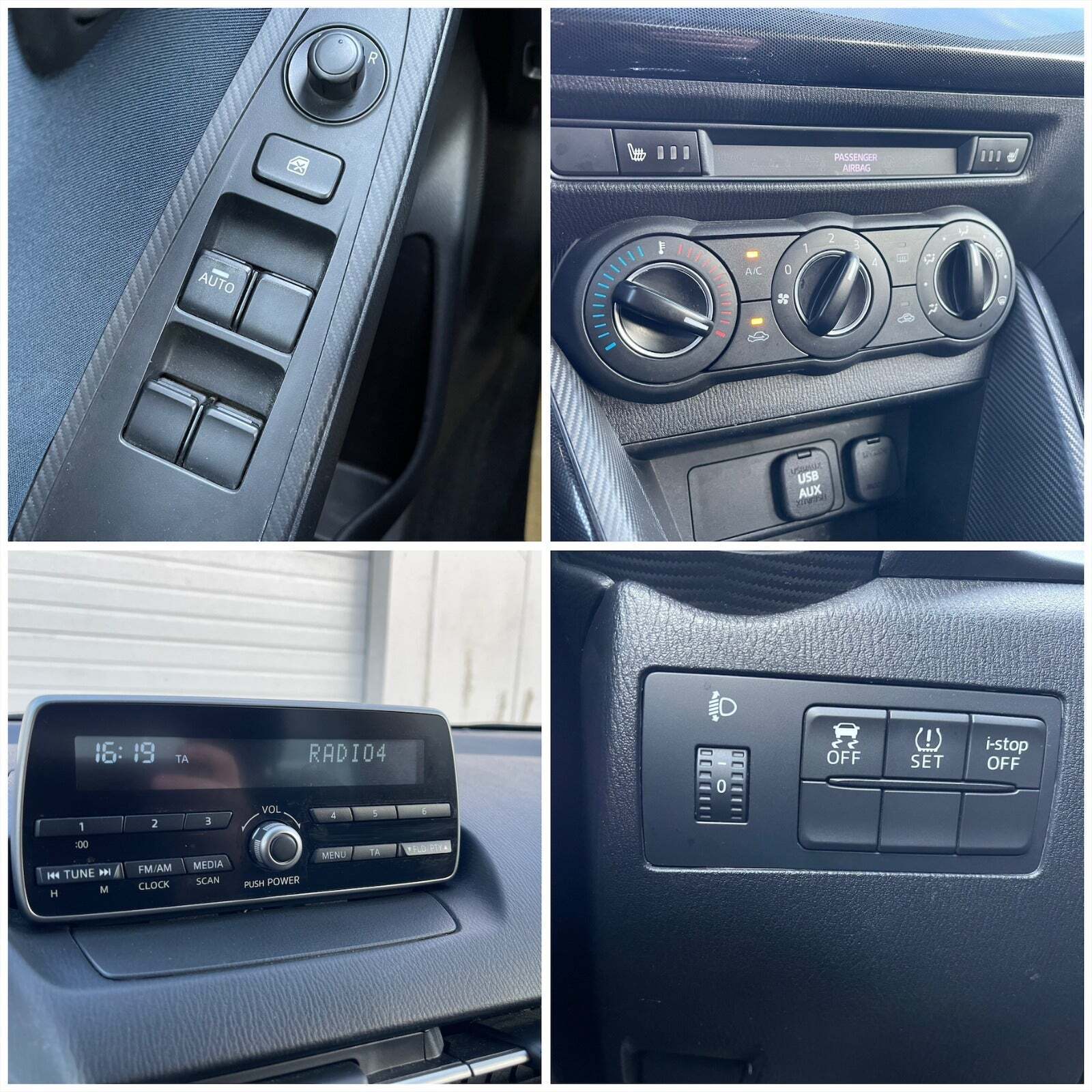 Sort Mazda 2 fra 2015