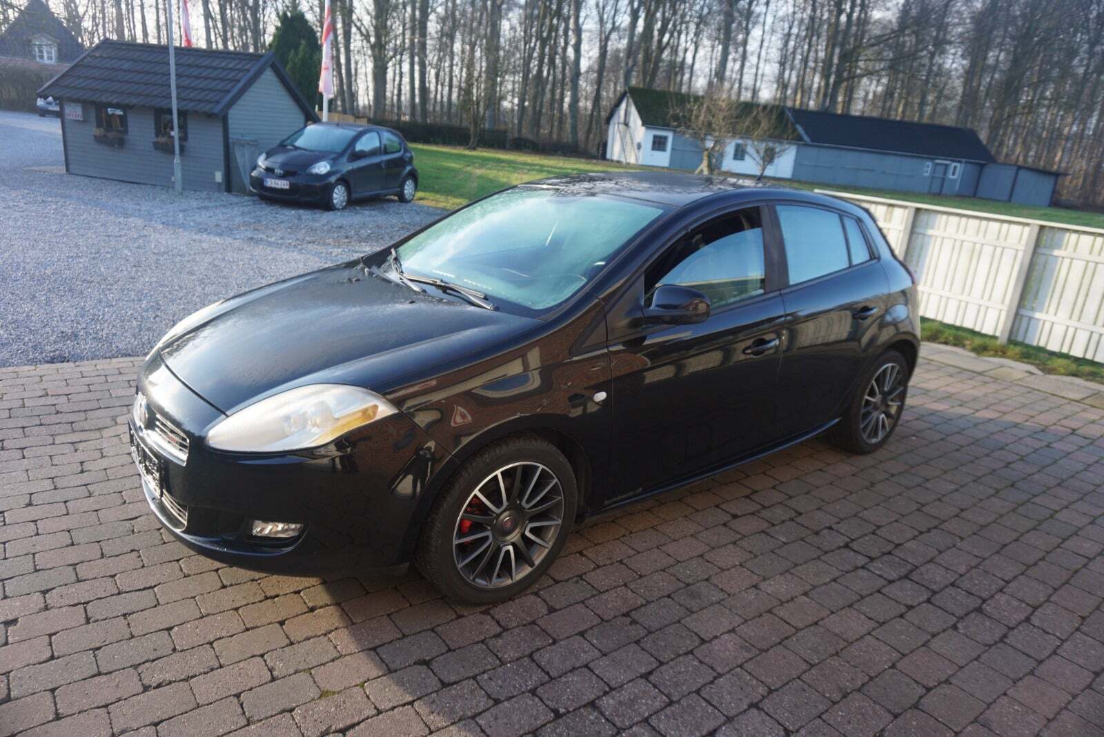 Sort Fiat Bravo fra 2007