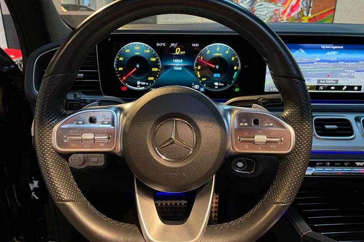 Sort Mercedes GLE350 de fra 2022