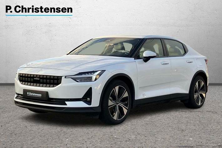 Hvid Polestar 2 fra 2023