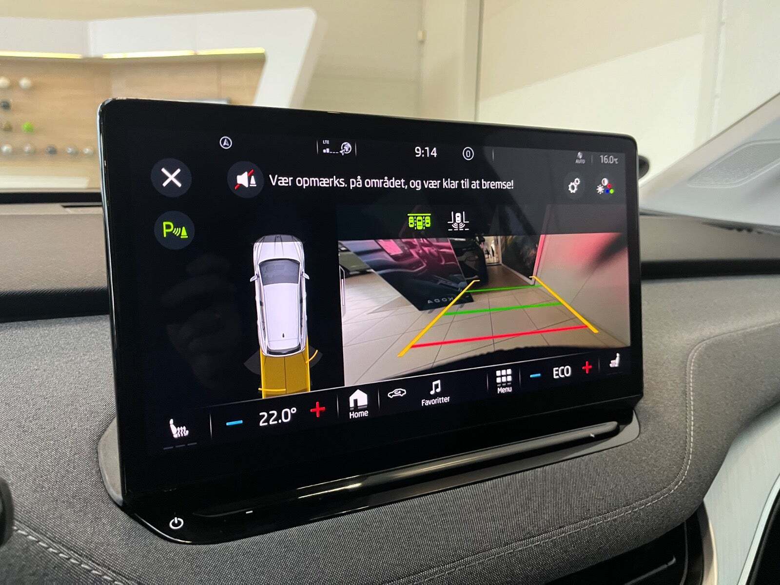 Sort Skoda Enyaq fra 2021