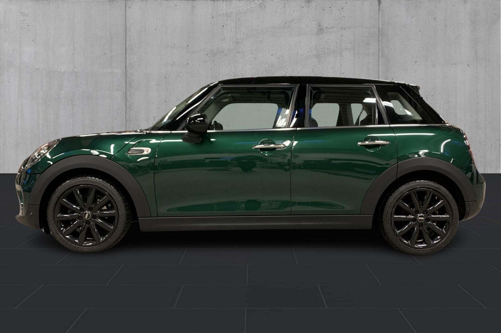 Grøn Mini Cooper fra 2018