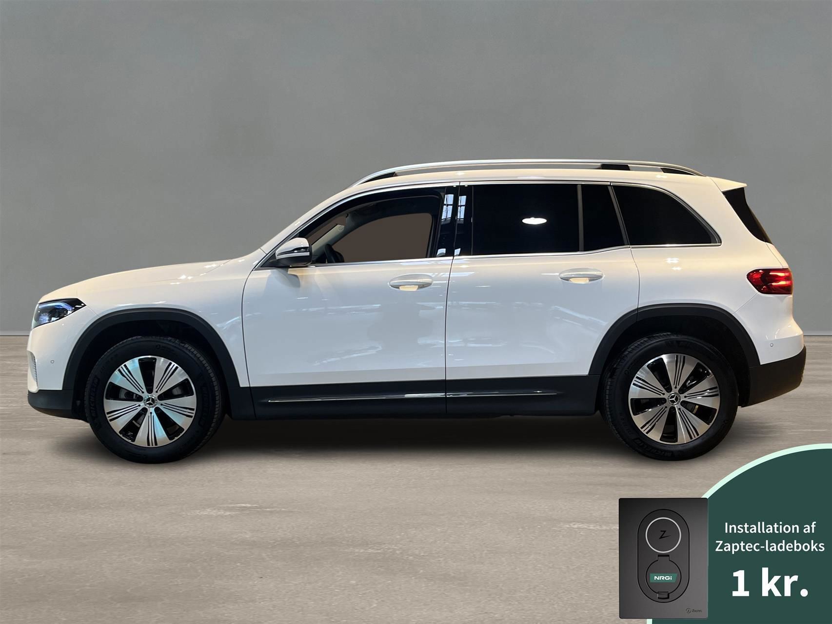 Hvid Mercedes EQB 250+ fra 2024