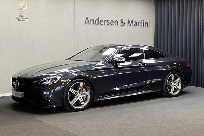 Sort Mercedes S63 AMG fra 2014