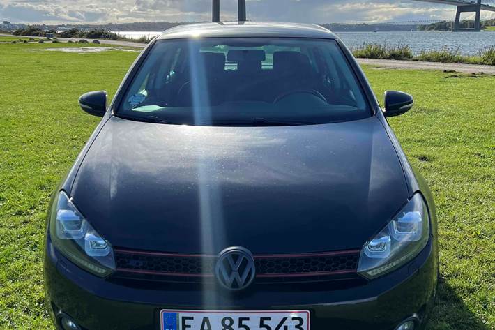 Sort VW Golf fra 2011