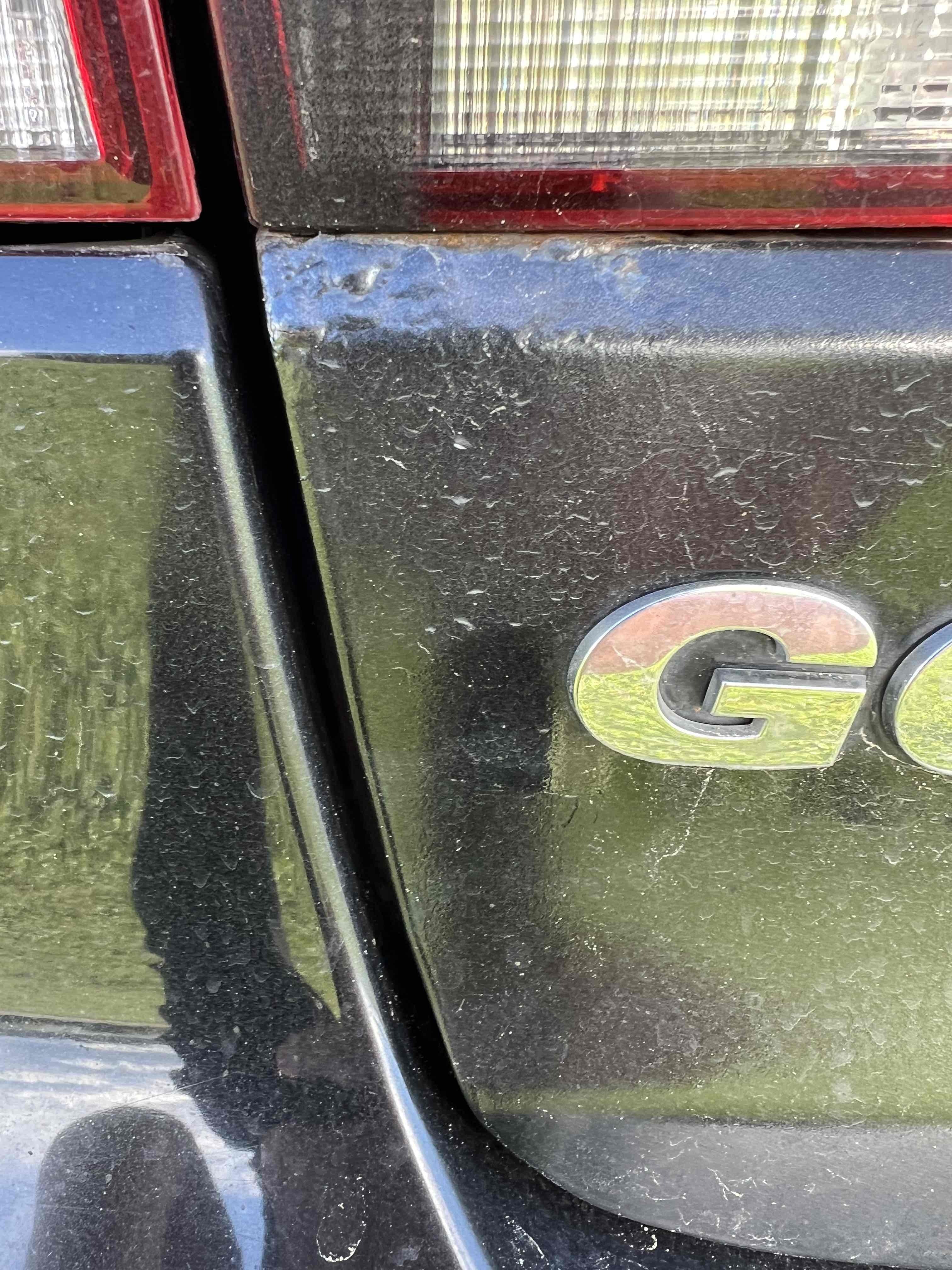 Sort VW Golf fra 2011