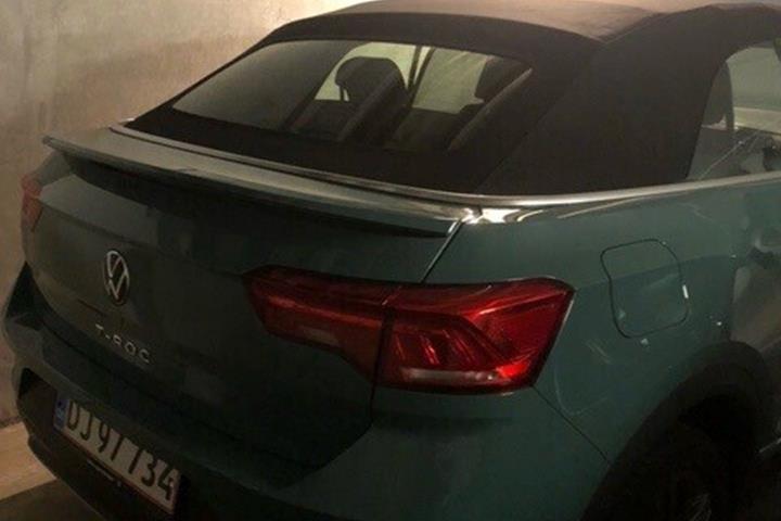 Grøn VW T-Roc fra 2021