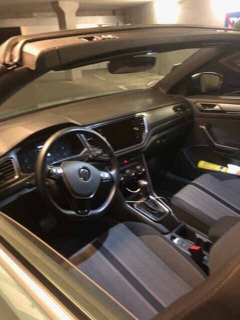 Grøn VW T-Roc fra 2021