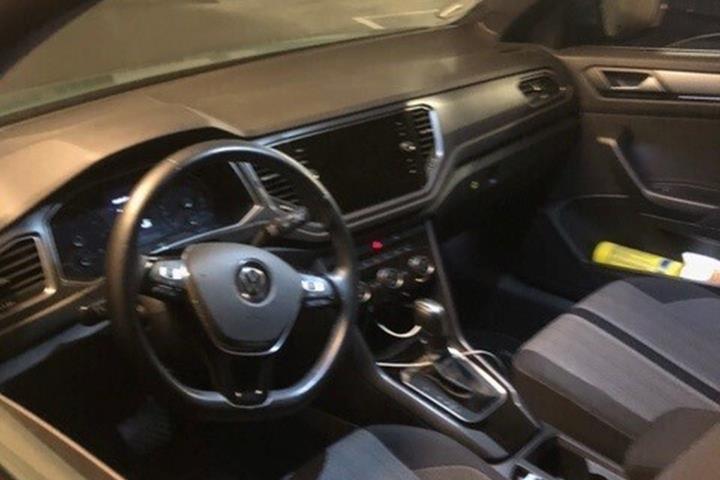 Grøn VW T-Roc fra 2021