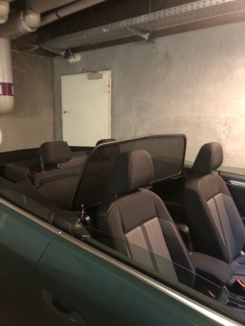 Grøn VW T-Roc fra 2021