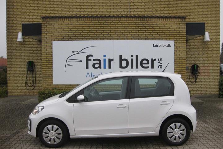 Hvid VW UP! fra 2020