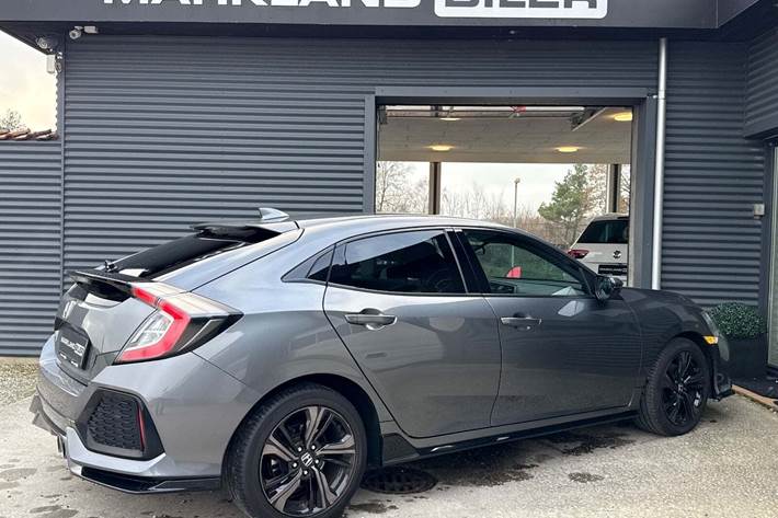 Grå Honda Civic fra 2017