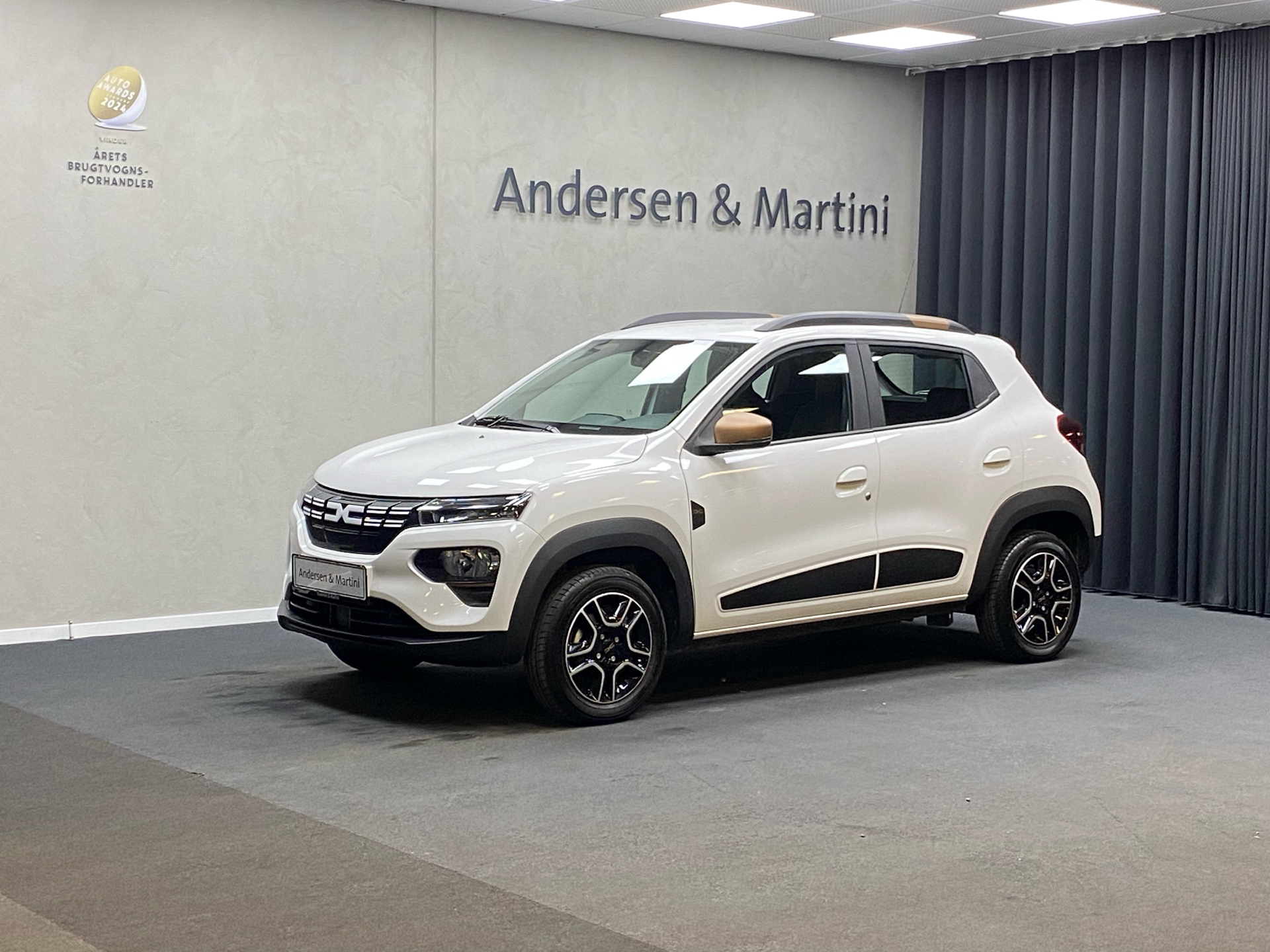 Hvid Dacia Spring fra 2023