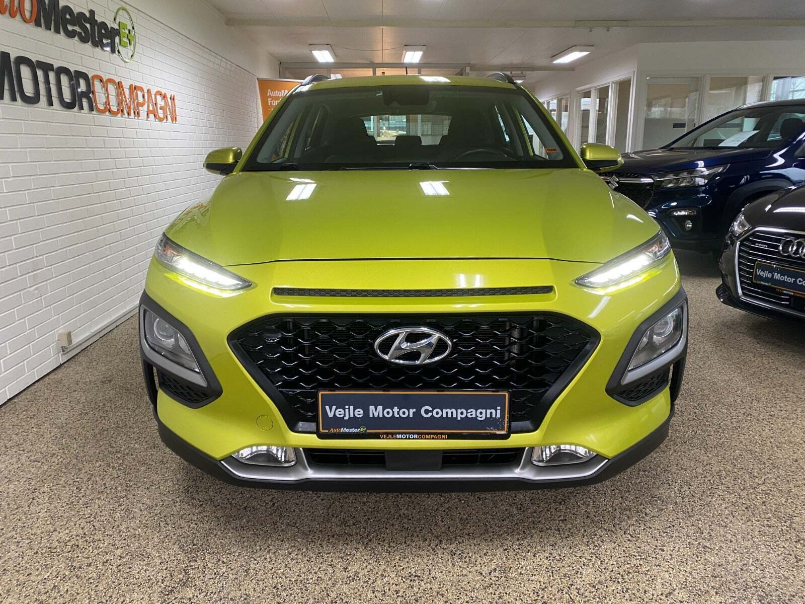 Grøn Hyundai Kona fra 2017