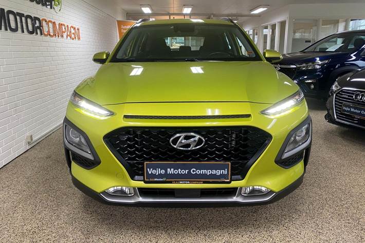 Grøn Hyundai Kona fra 2017