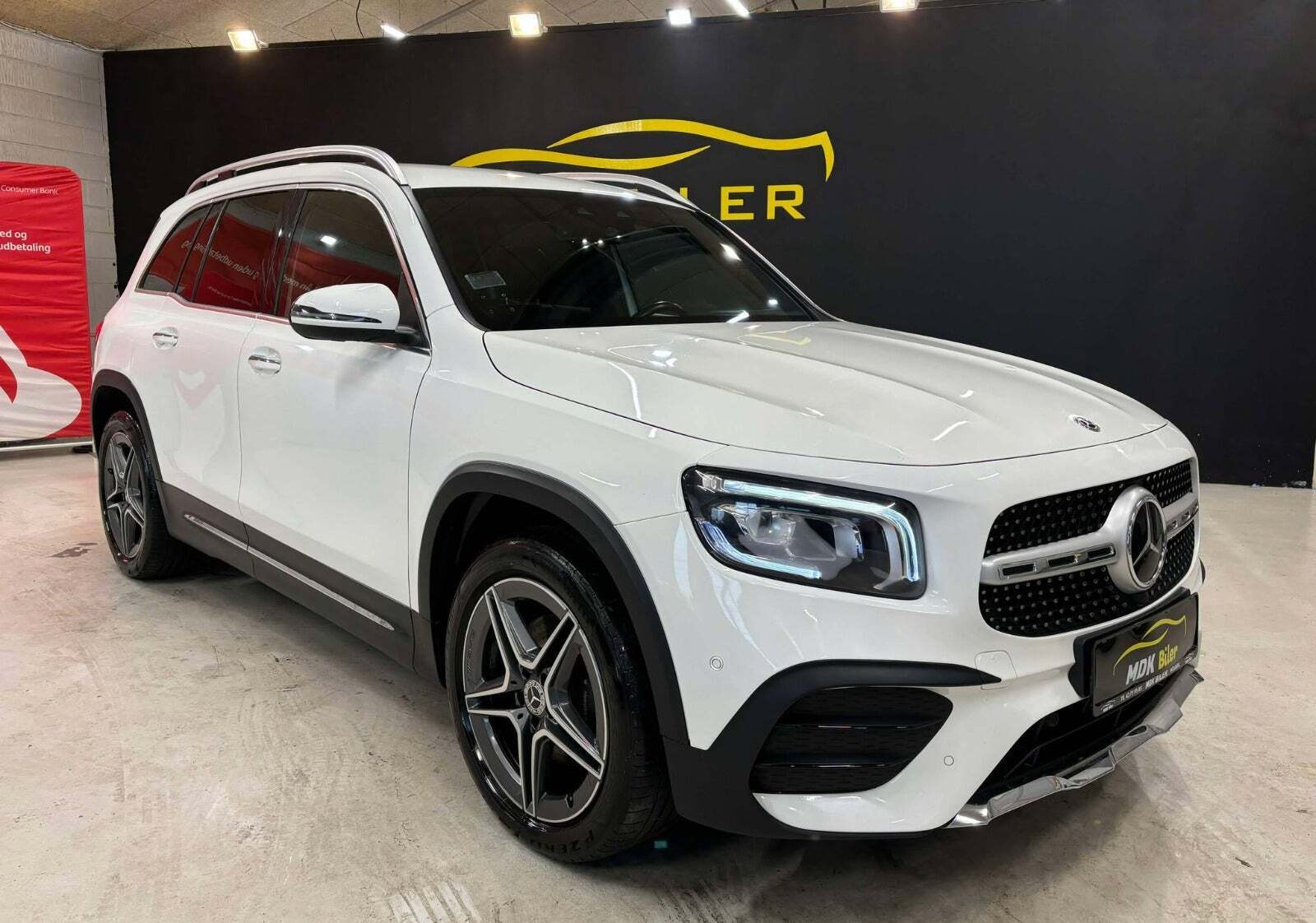 undefined Mercedes GLB200 d fra 2021 set udefra