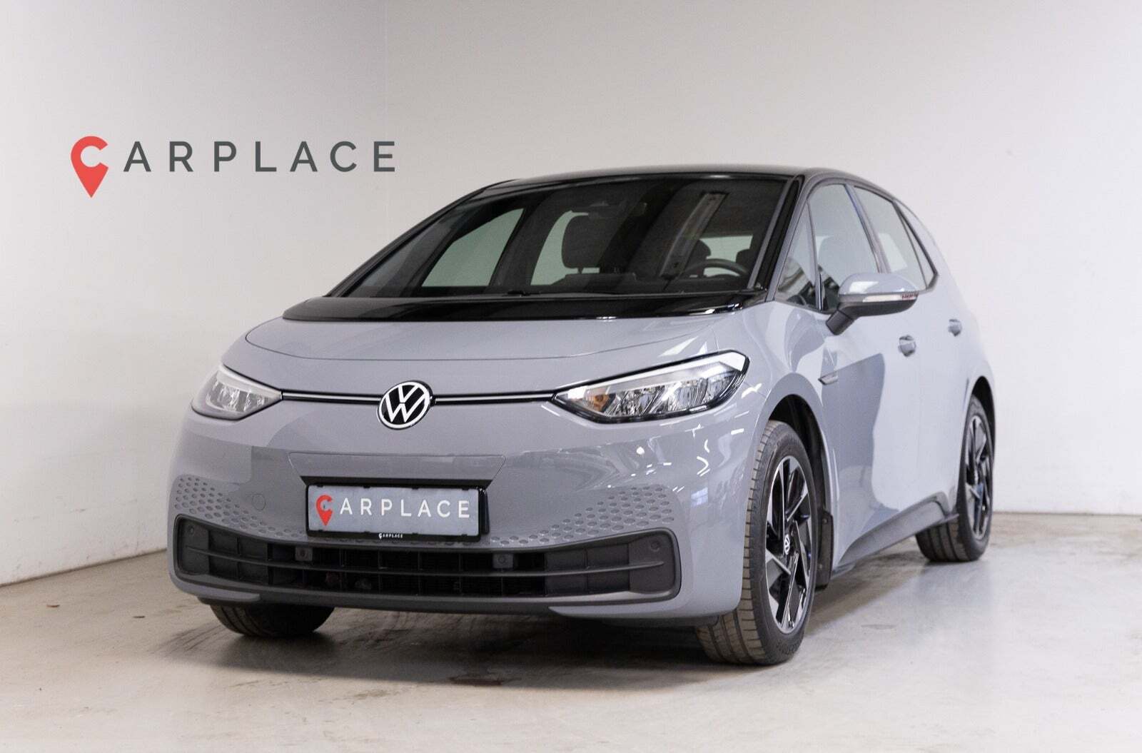 Grå VW ID.3 fra 2022 set udefra