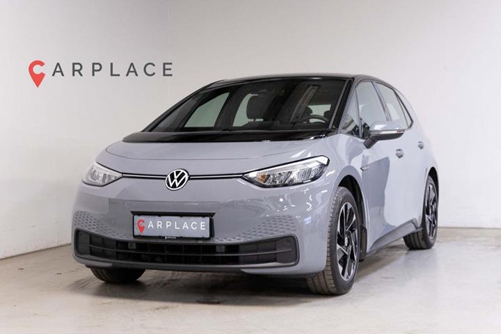 Grå VW ID.3 fra 2022 set udefra