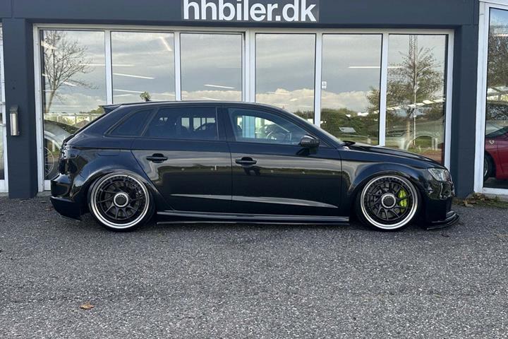 Sort Audi A3 fra 2013