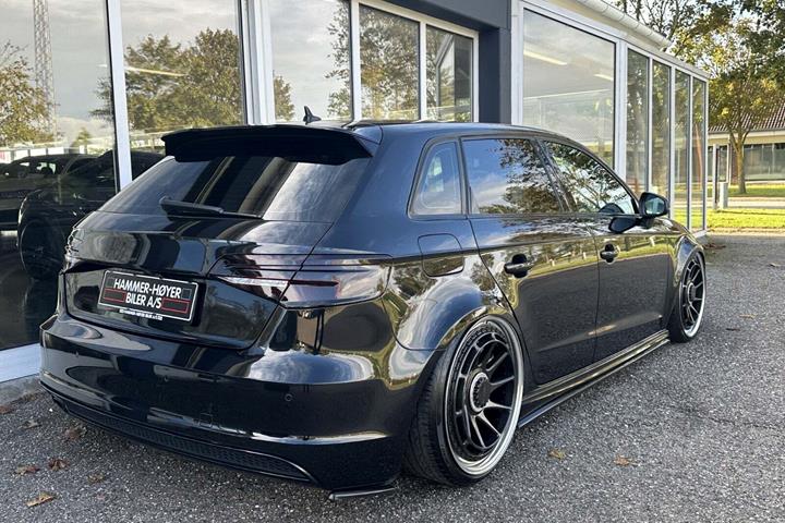 Sort Audi A3 fra 2013