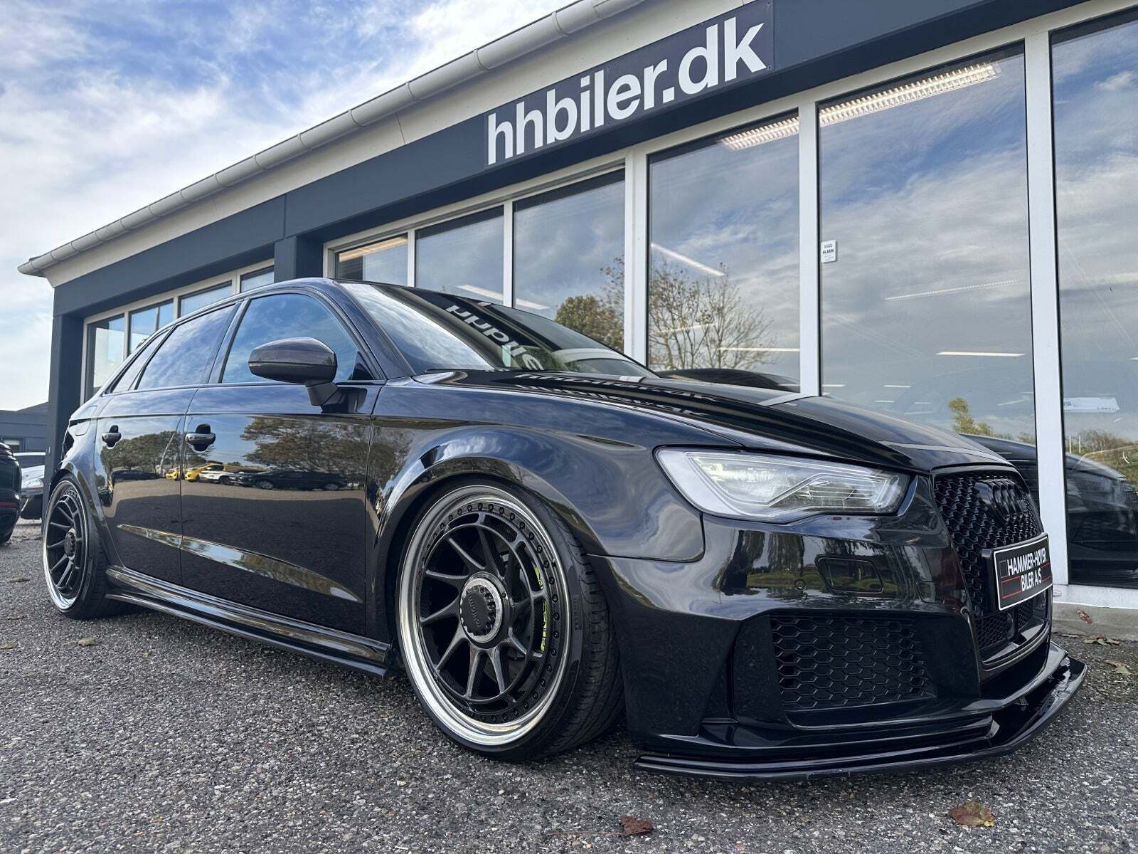 Sort Audi A3 fra 2013