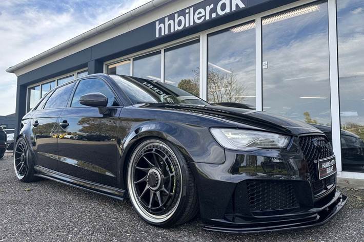 Sort Audi A3 fra 2013