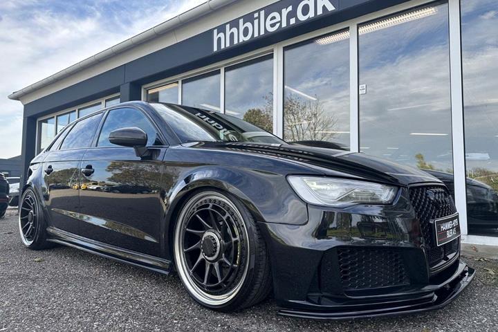 Sort Audi A3 fra 2013