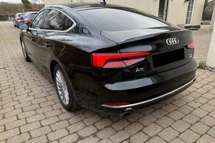 Sort Audi A5 Sportback fra 2017