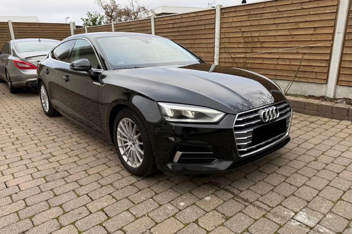 Sort Audi A5 Sportback fra 2017