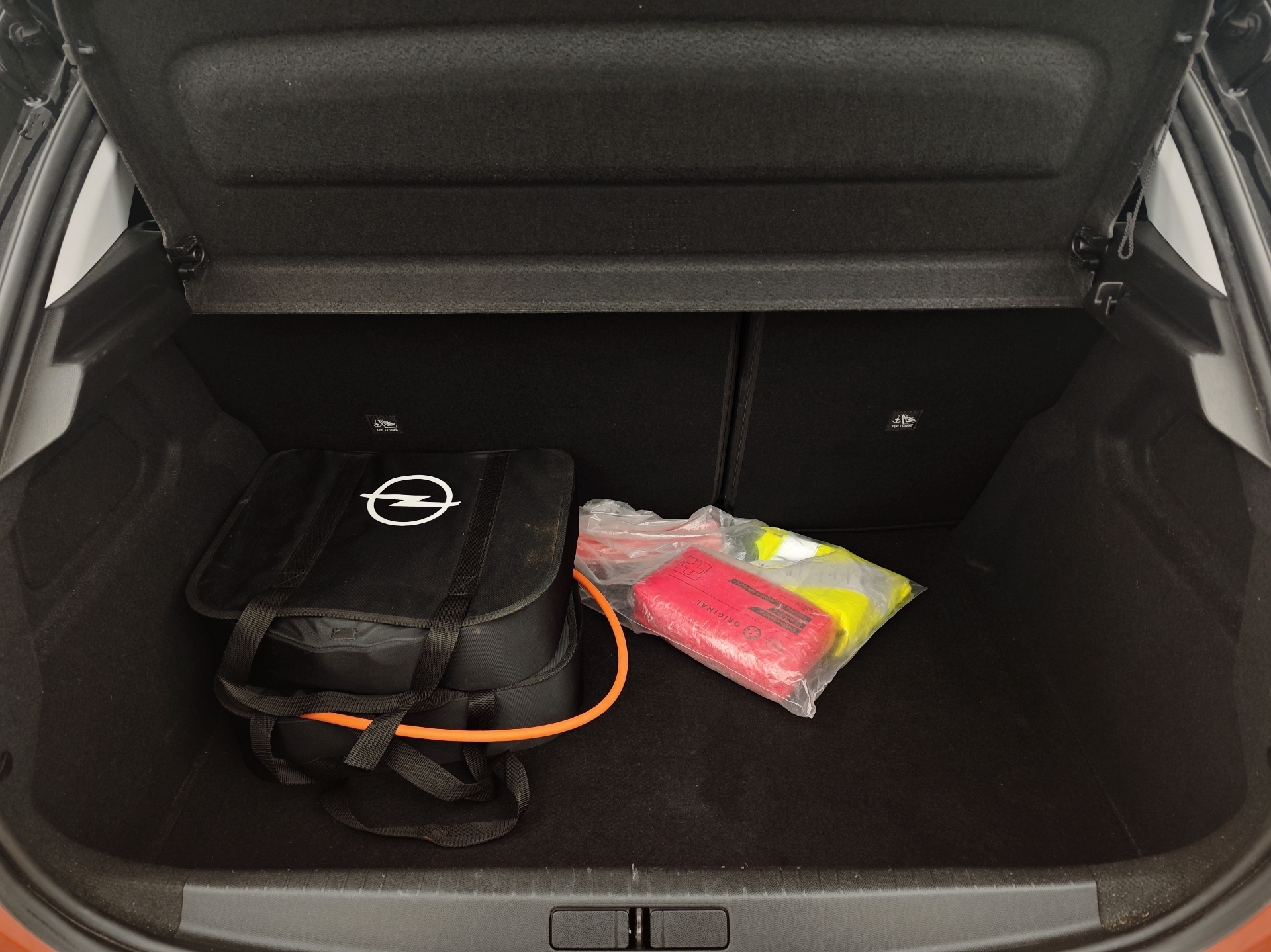 Orange Opel Corsa-e fra 2021