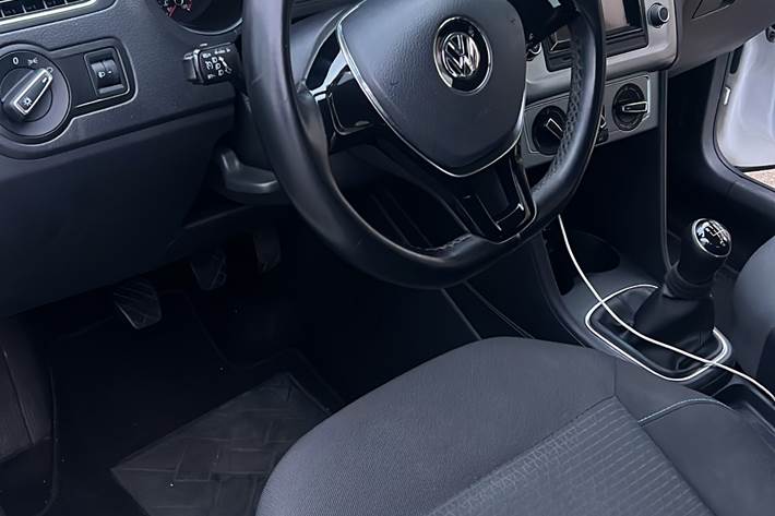 Hvid VW Polo fra 2017