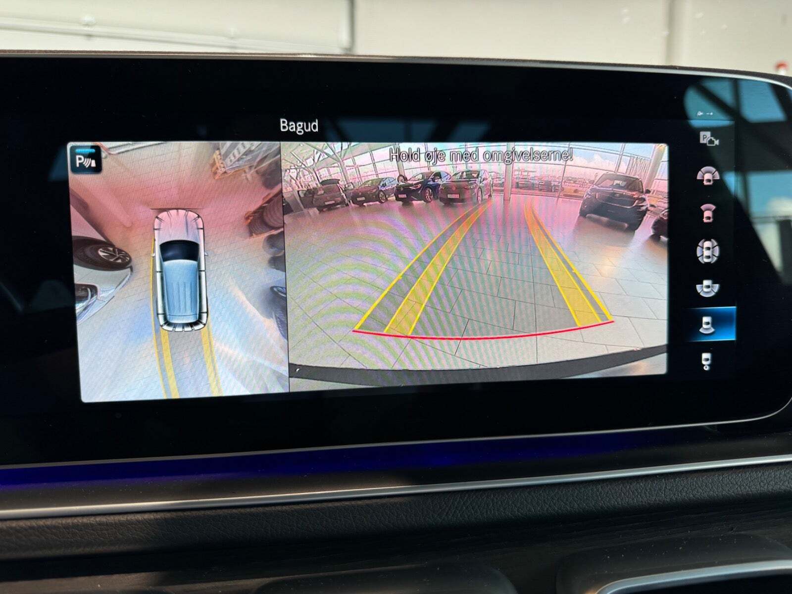 Sort Mercedes GLE350 de fra 2021