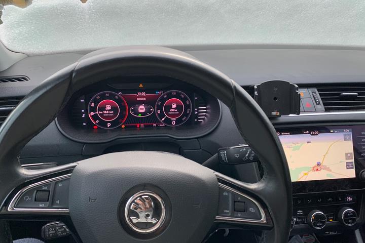 Sølv Skoda Octavia fra 2019