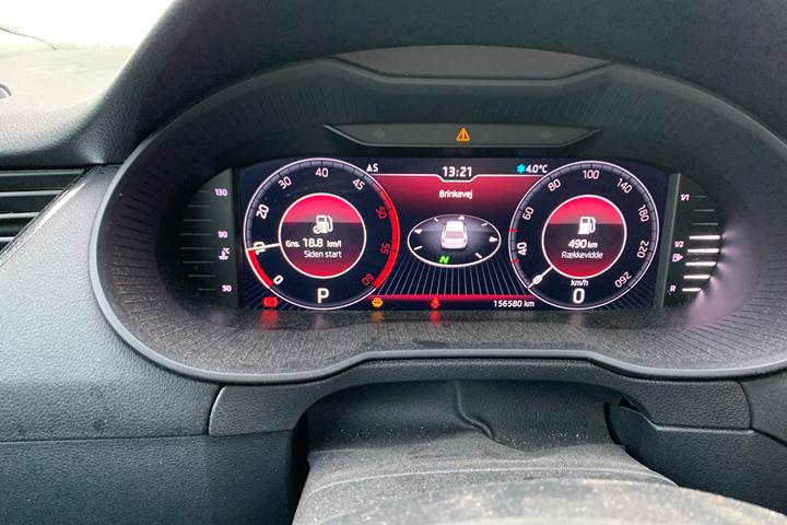 Sølv Skoda Octavia fra 2019